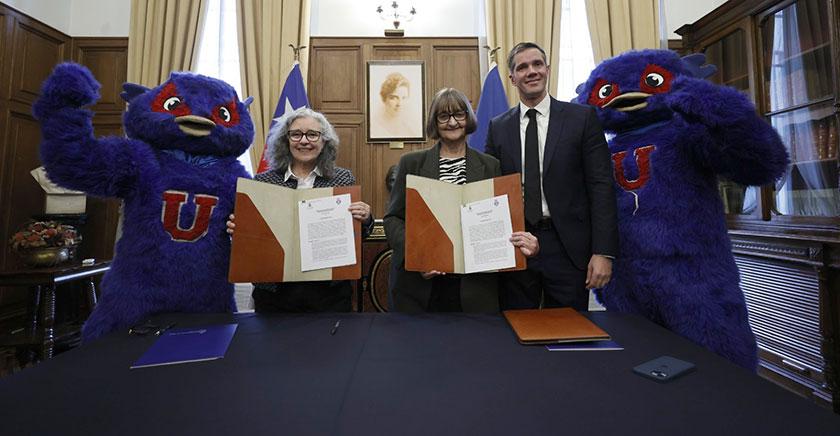 U. de Chile y Azul Azul firman convenio que otorga descuentos a la comunidad universitaria